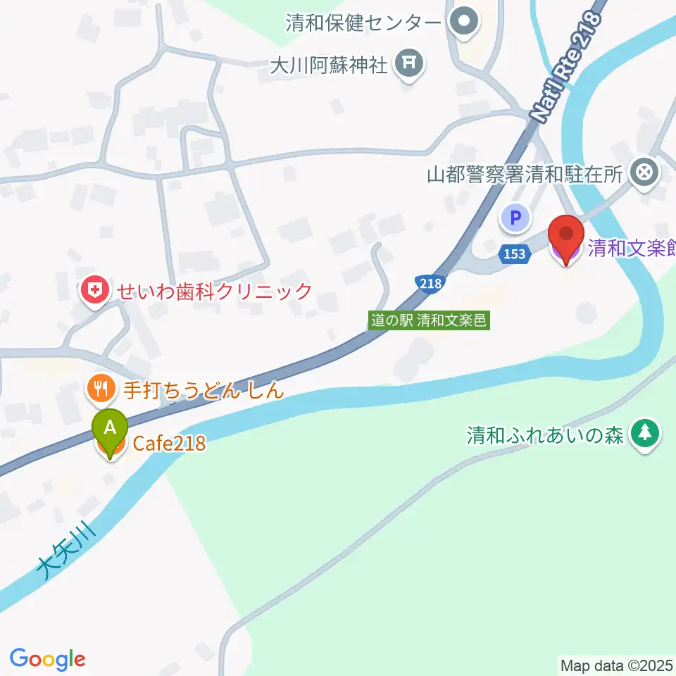 清和文楽館周辺のカフェ一覧地図