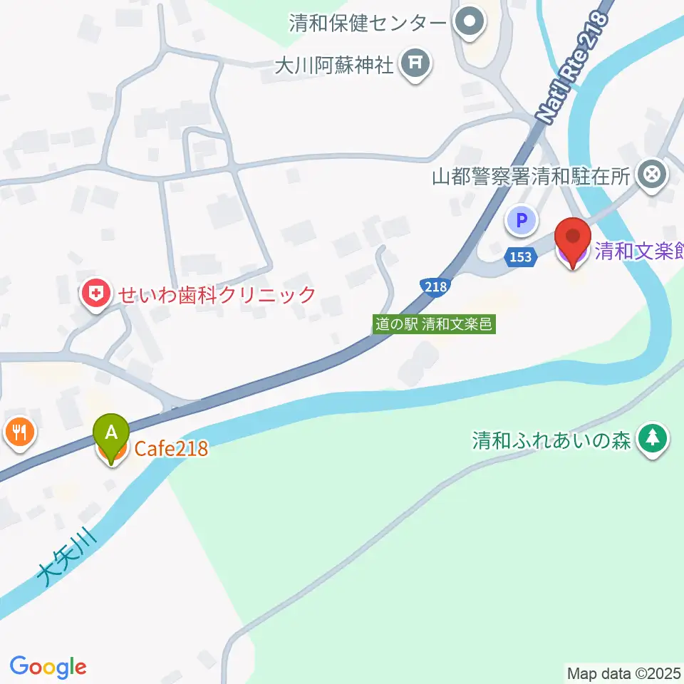 清和文楽館周辺のカフェ一覧地図