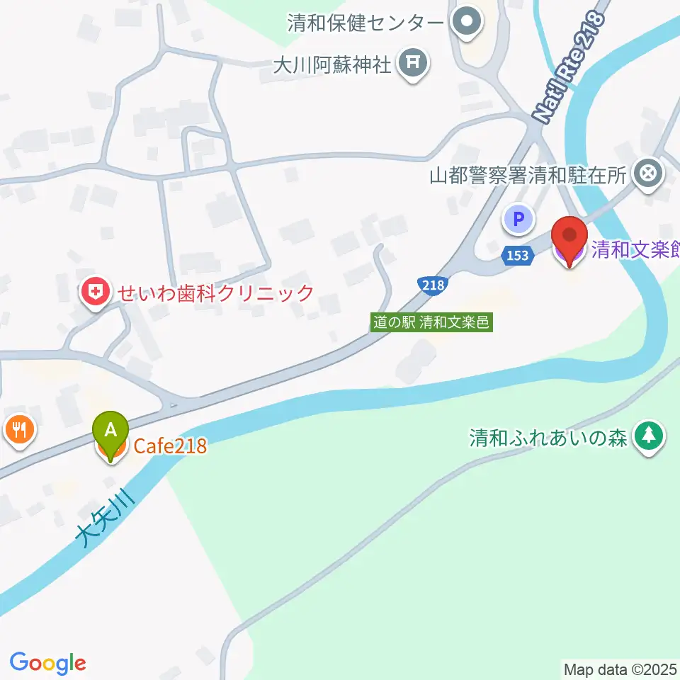 清和文楽館周辺のカフェ一覧地図