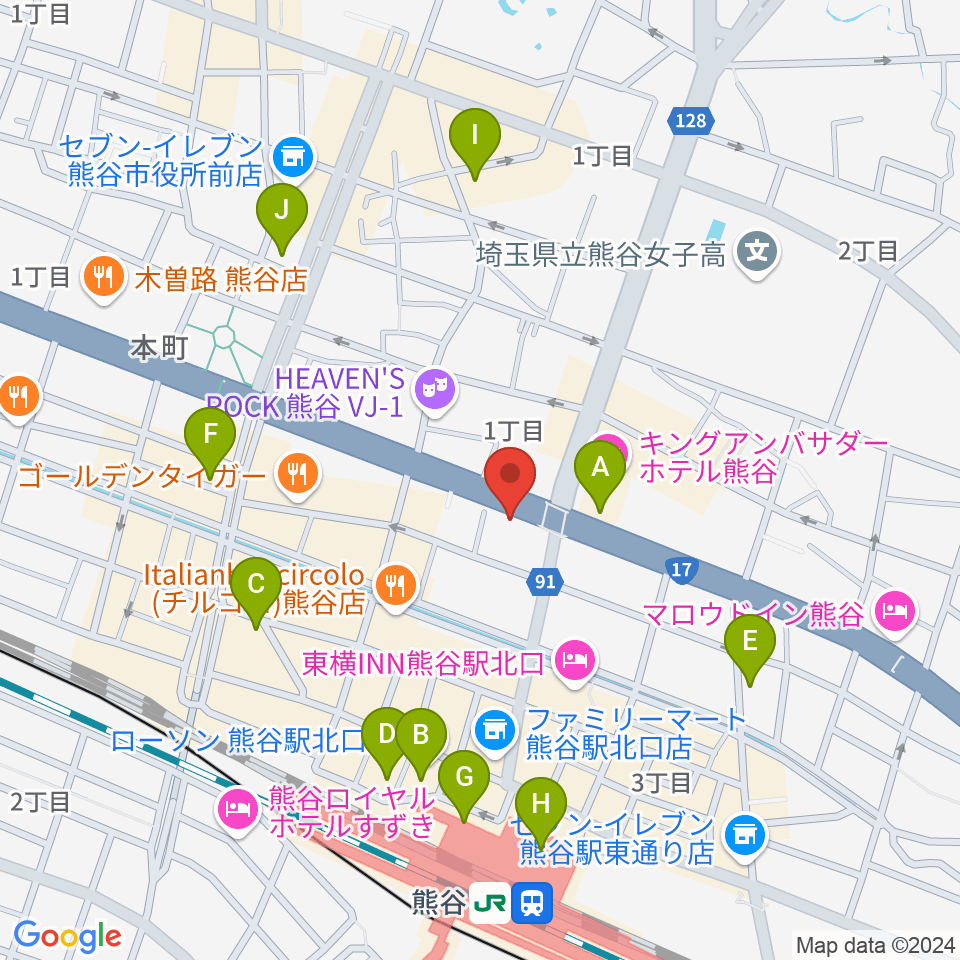 モルタルレコード周辺のカフェ一覧地図