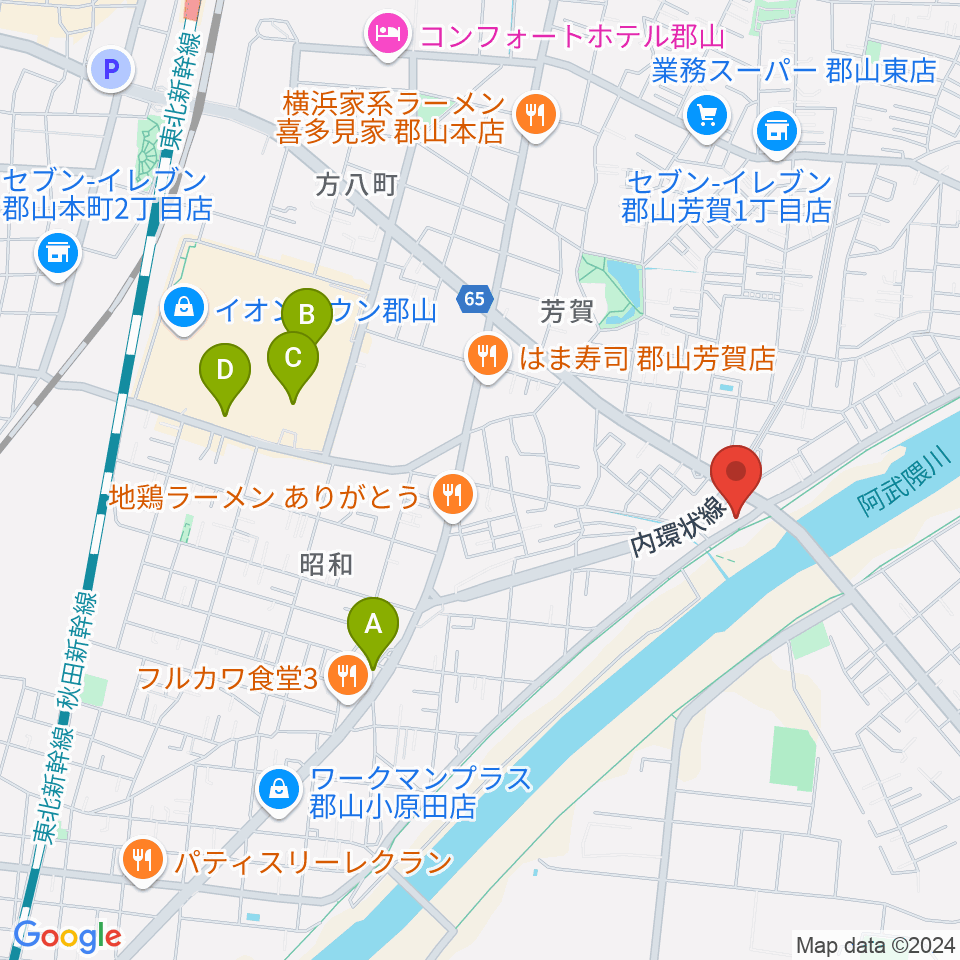 ココビートレコード周辺のカフェ一覧地図