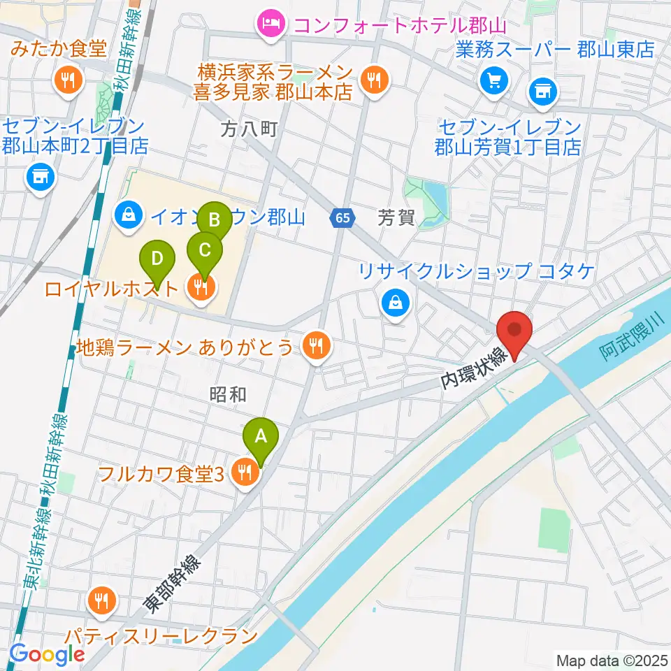 ココビートレコード周辺のカフェ一覧地図