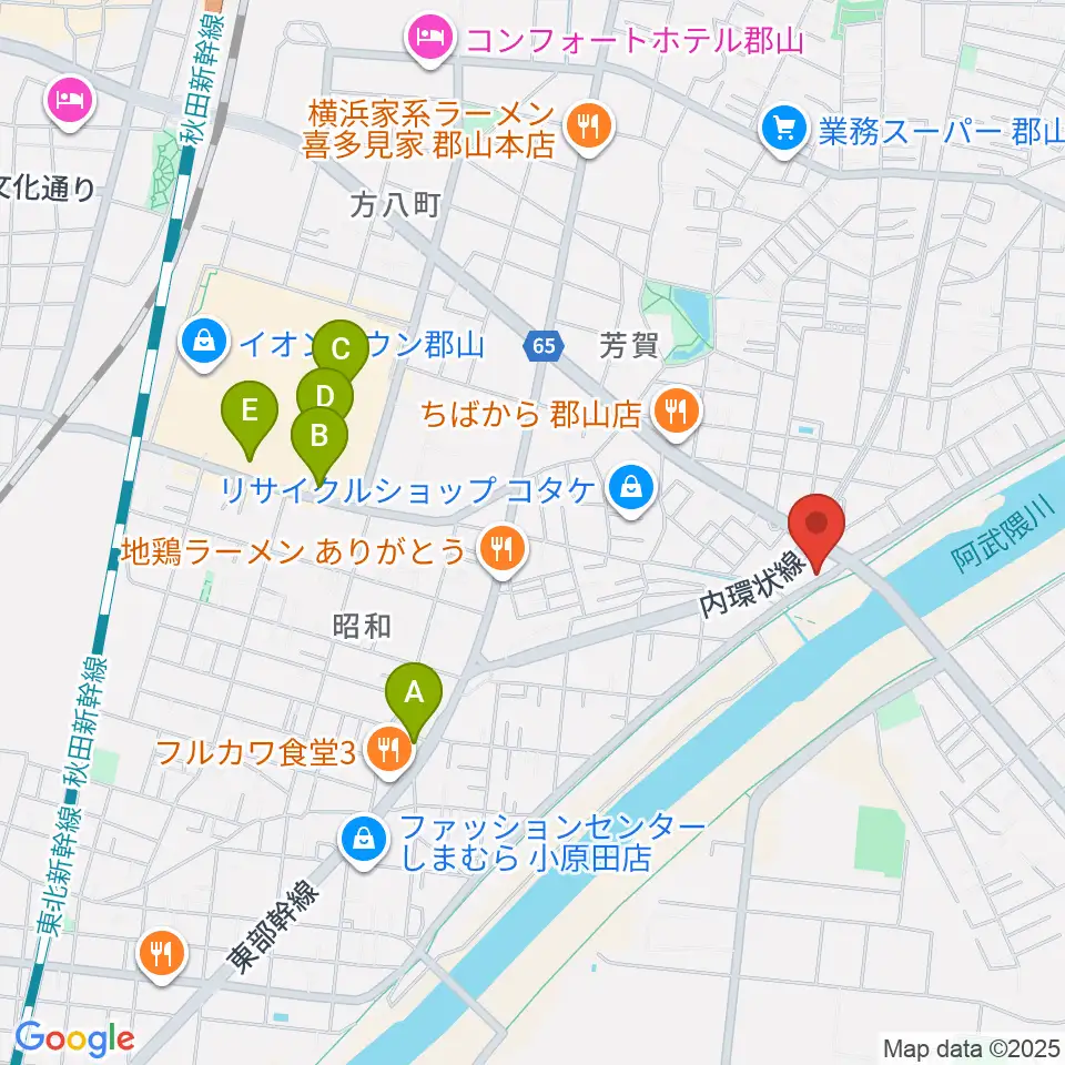 ココビートレコード周辺のカフェ一覧地図