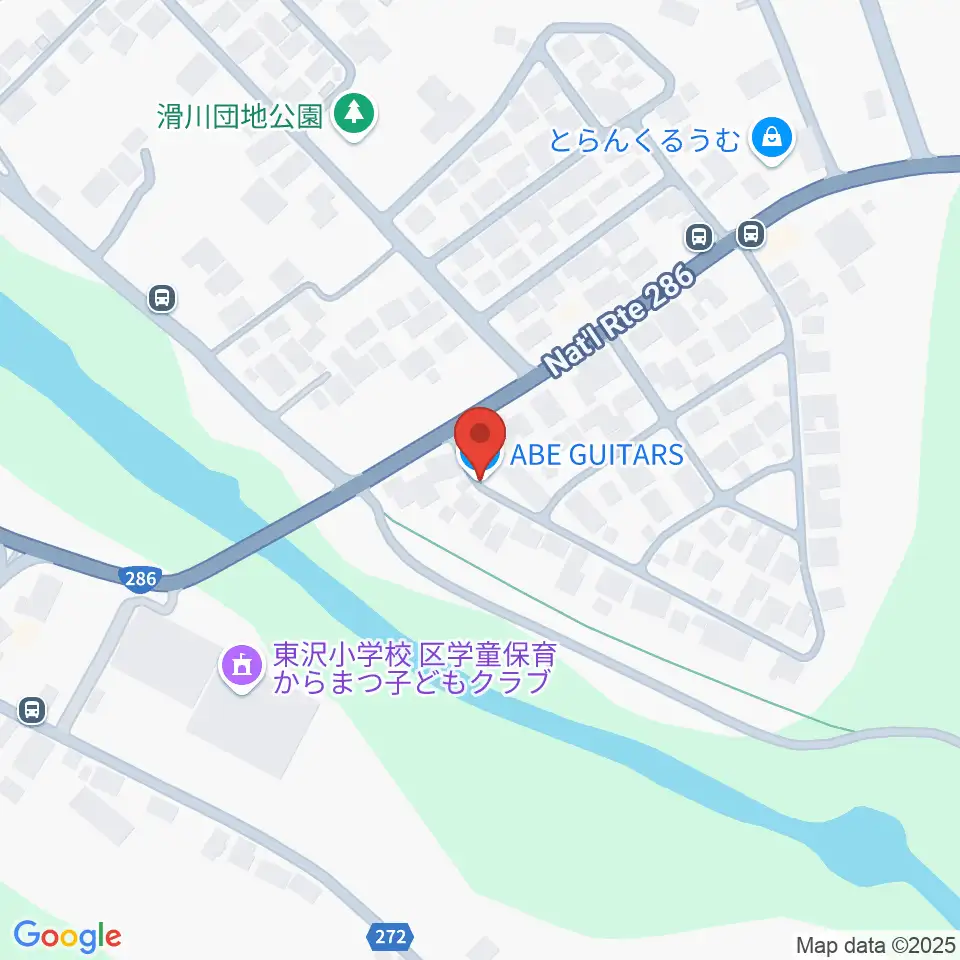 ABE GUITARS周辺のカフェ一覧地図