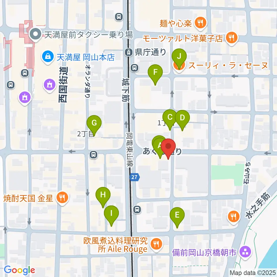 record shop DIG DIG周辺のカフェ一覧地図