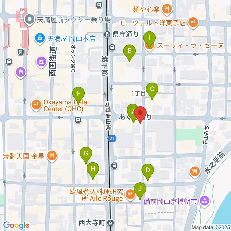 record shop DIG DIG周辺のカフェ一覧地図