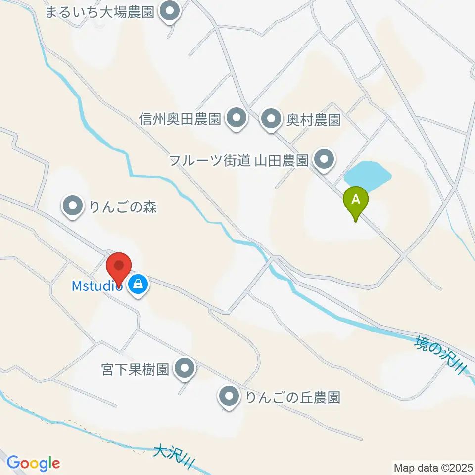 Mstudio エムスタ周辺のカフェ一覧地図