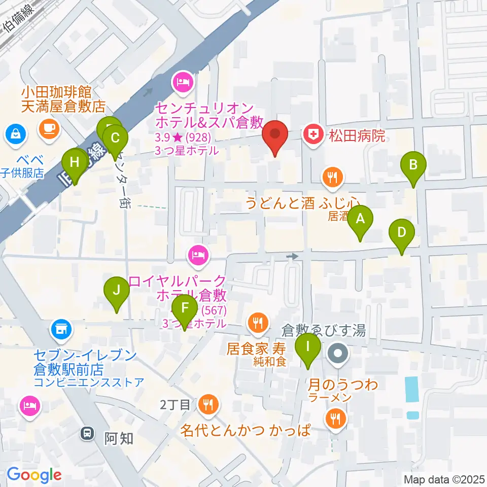ガーデンオブディライト周辺のカフェ一覧地図