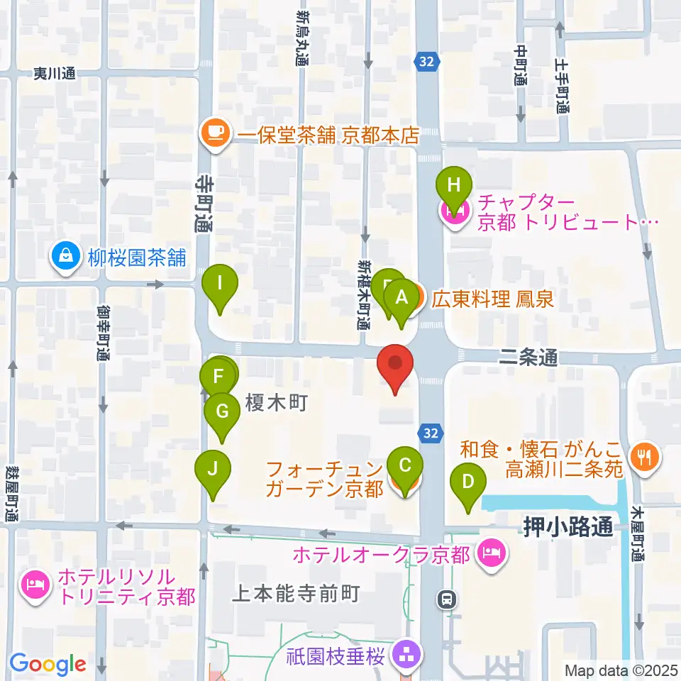 アートロックナンバーワン周辺のカフェ一覧地図