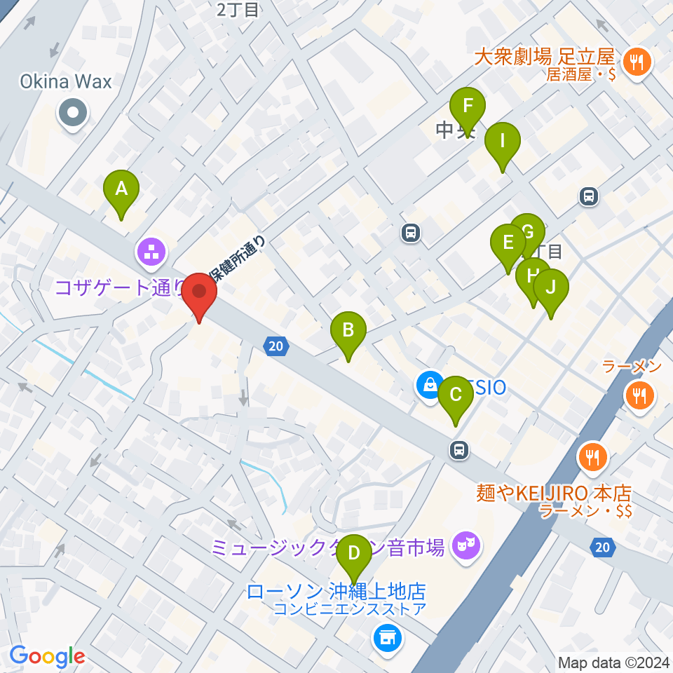 Remy's周辺のカフェ一覧地図