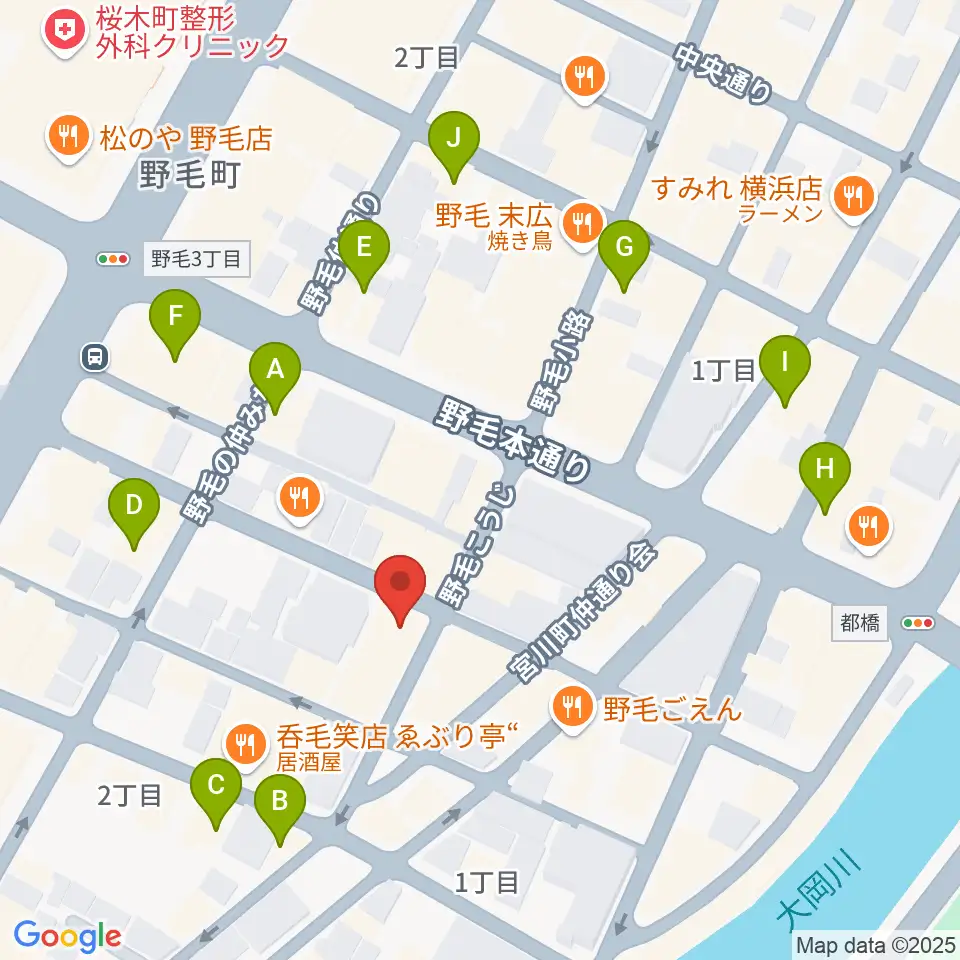 Cabaret Café うっふ周辺のカフェ一覧地図