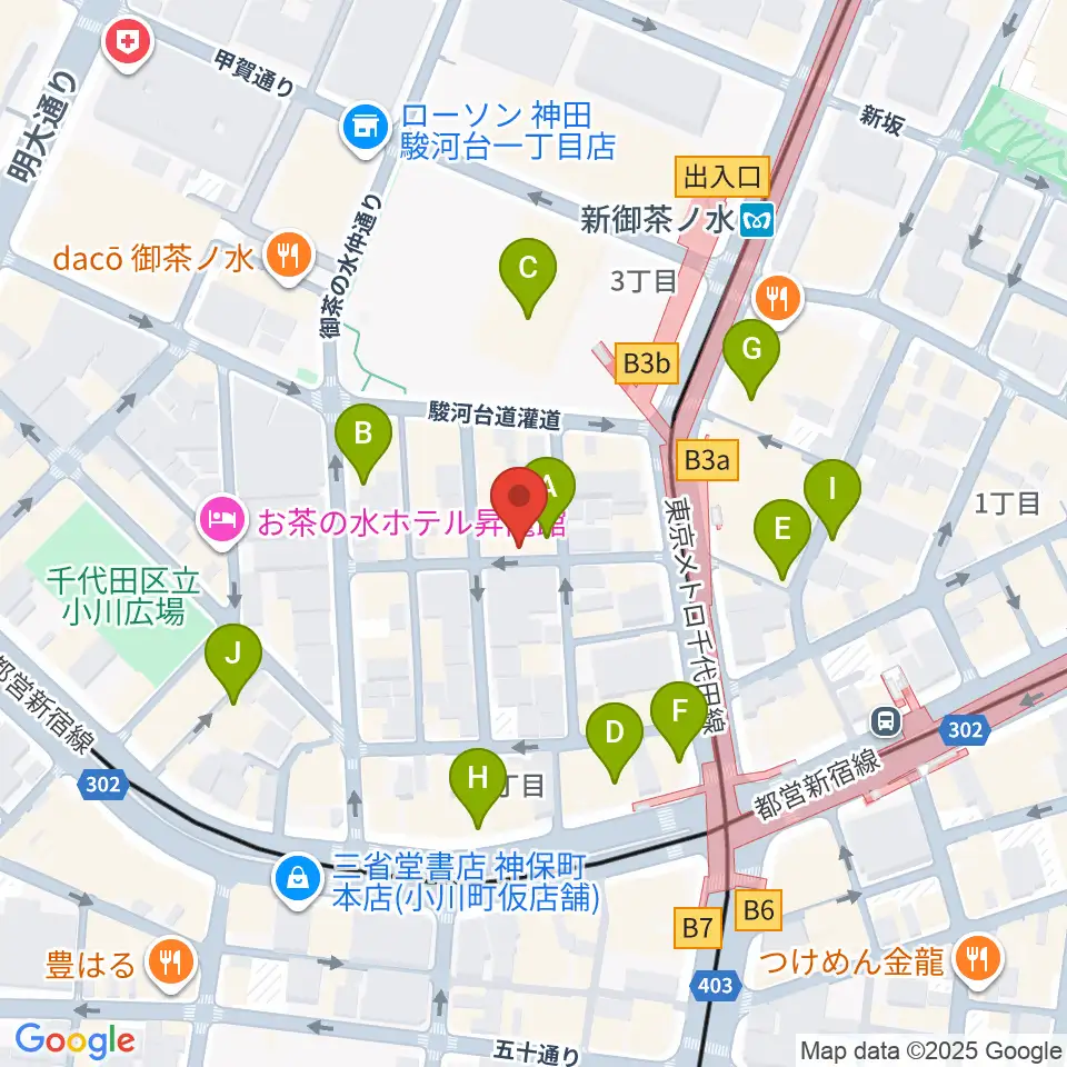 Lighthouse Records周辺のカフェ一覧地図