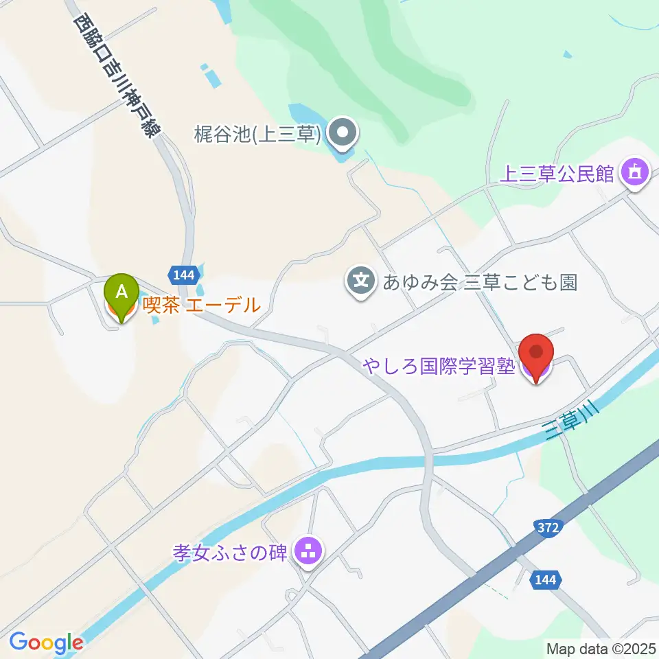 やしろ国際学習塾周辺のカフェ一覧地図