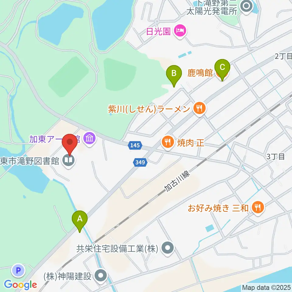 加東市地域交流センター周辺のカフェ一覧地図