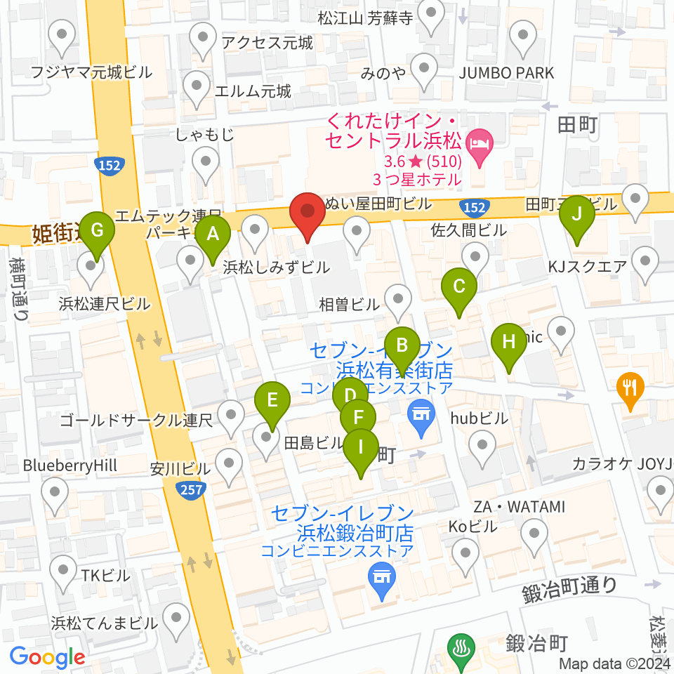 sone records周辺のカフェ一覧地図