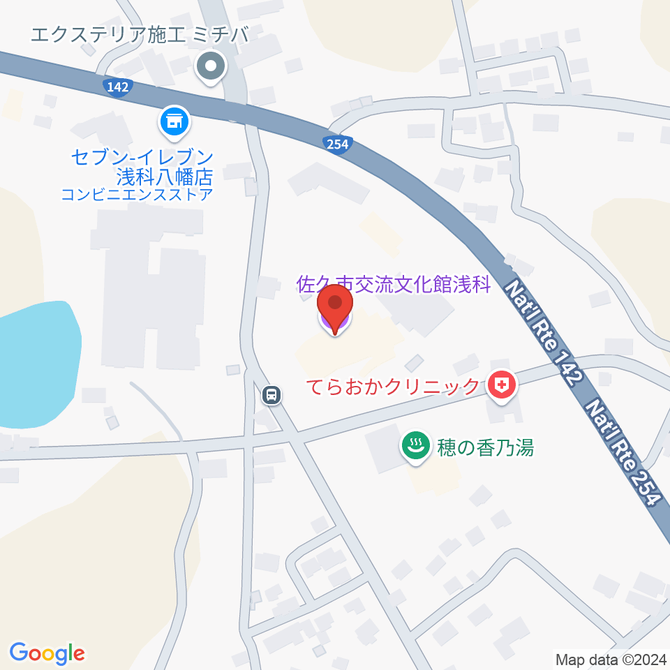 佐久市交流文化館浅科周辺のカフェ一覧地図