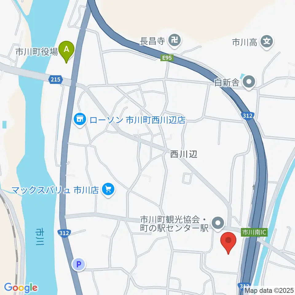 市川町文化センターひまわりホール周辺のカフェ一覧地図