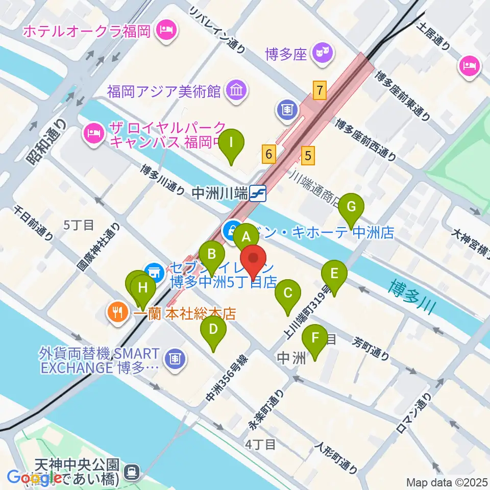 DRUM TRIBE周辺のカフェ一覧地図
