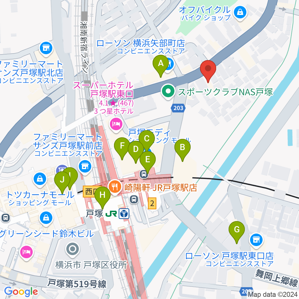 修理屋ぎたべー周辺のカフェ一覧地図