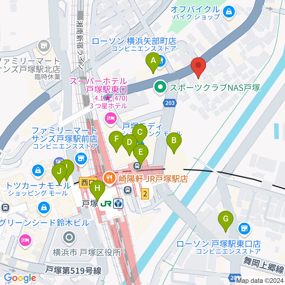 修理屋ぎたべー周辺のカフェ一覧地図