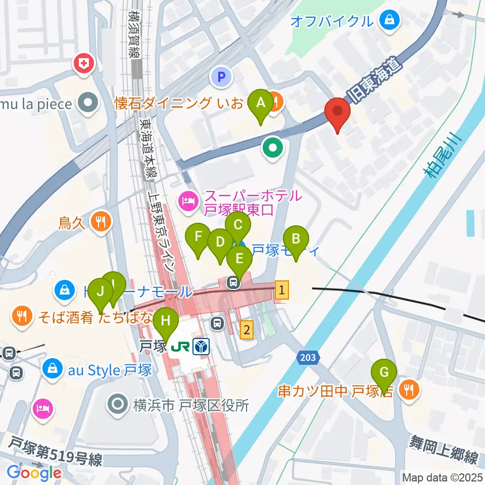 修理屋ぎたべー周辺のカフェ一覧地図