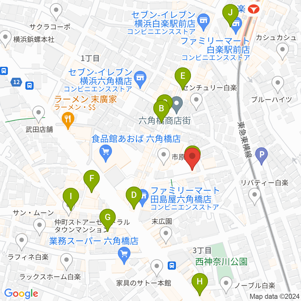 Bitches Brew周辺のカフェ一覧地図