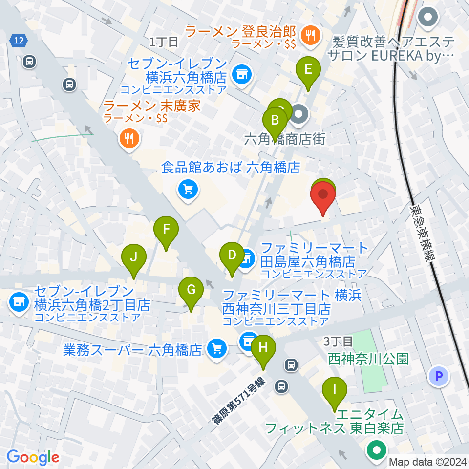 Bitches Brew周辺のカフェ一覧地図