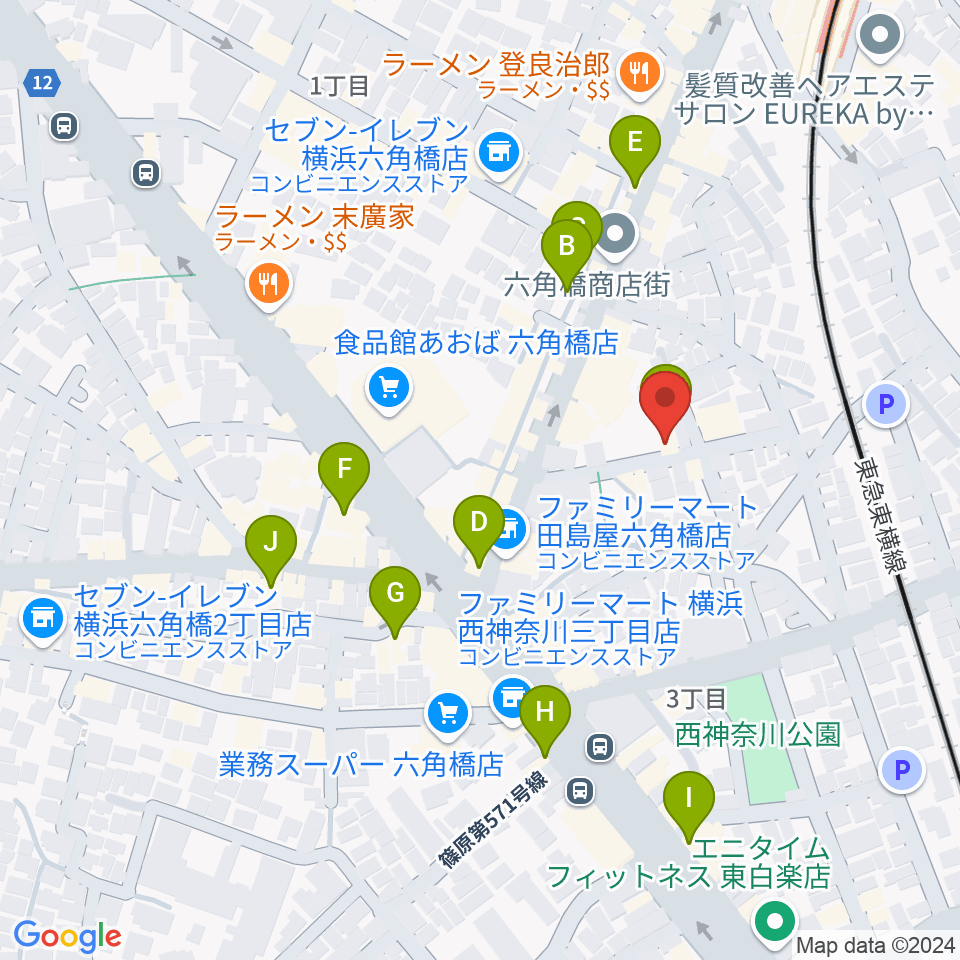 Bitches Brew周辺のカフェ一覧地図