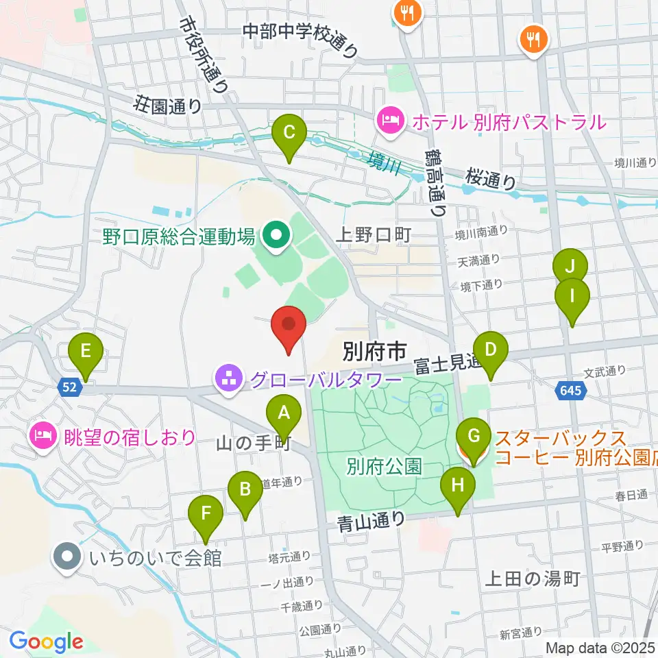 しいきアルゲリッチハウス周辺のカフェ一覧地図