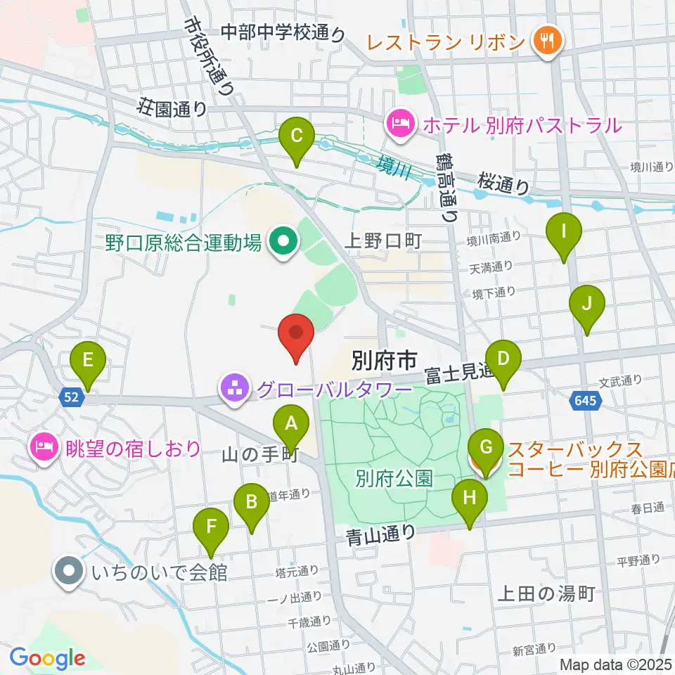 しいきアルゲリッチハウス周辺のカフェ一覧地図