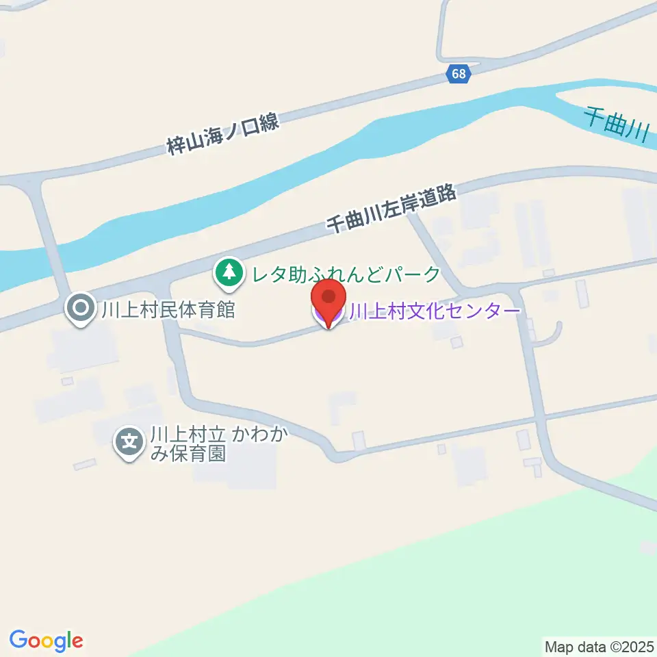 川上村文化センター周辺のカフェ一覧地図