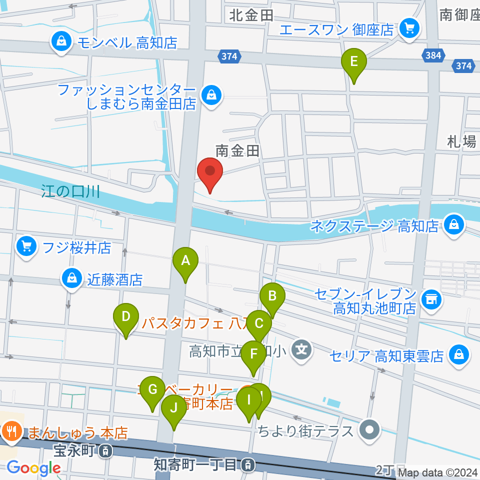 蛸蔵 TACOGURA周辺のカフェ一覧地図