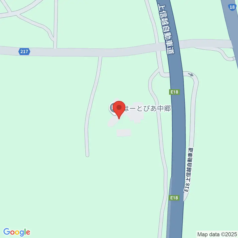 はーとぴあ中郷周辺のカフェ一覧地図
