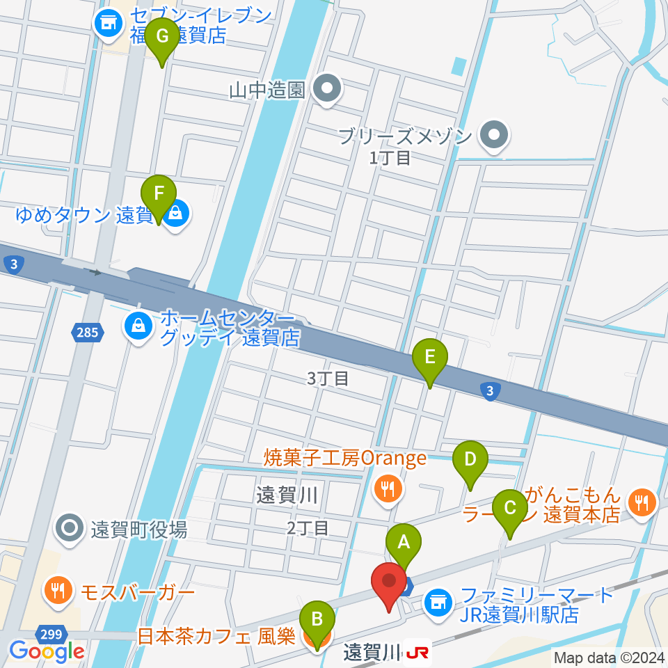 Jazz Cafe ドラム館周辺のカフェ一覧地図