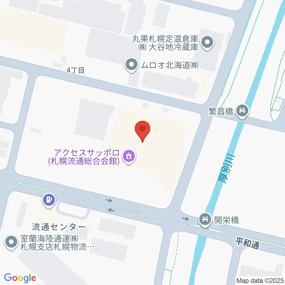 アクセスサッポロ周辺のカフェ一覧地図