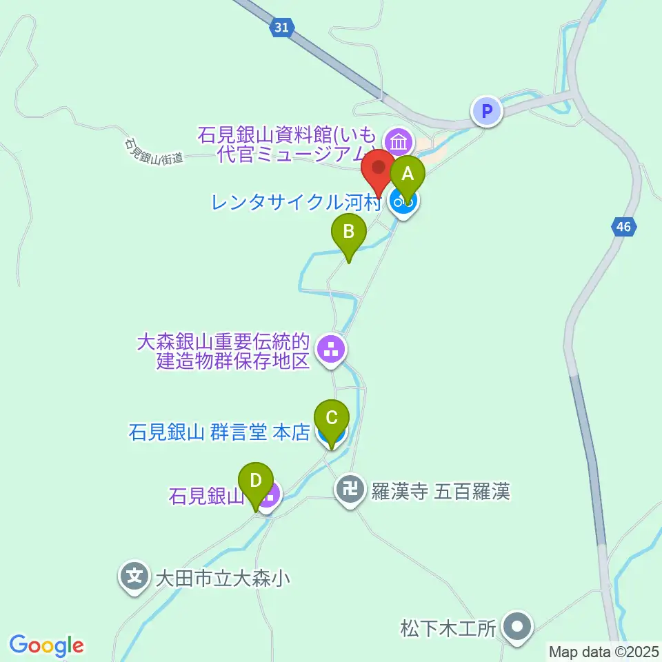 オペラハウス大森座周辺のカフェ一覧地図