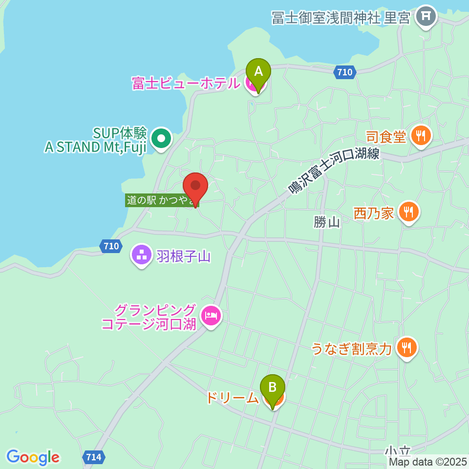 丸富荘周辺のカフェ一覧地図