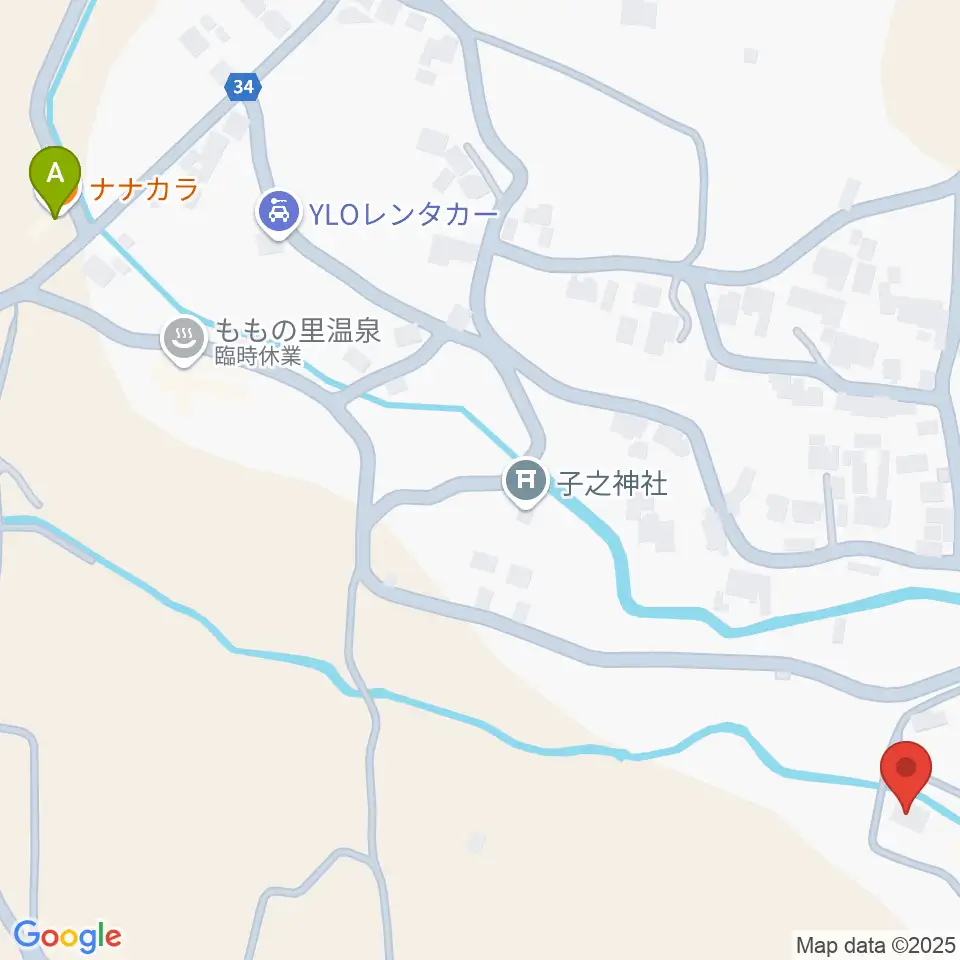樅楓舎バイオリン工房周辺のカフェ一覧地図