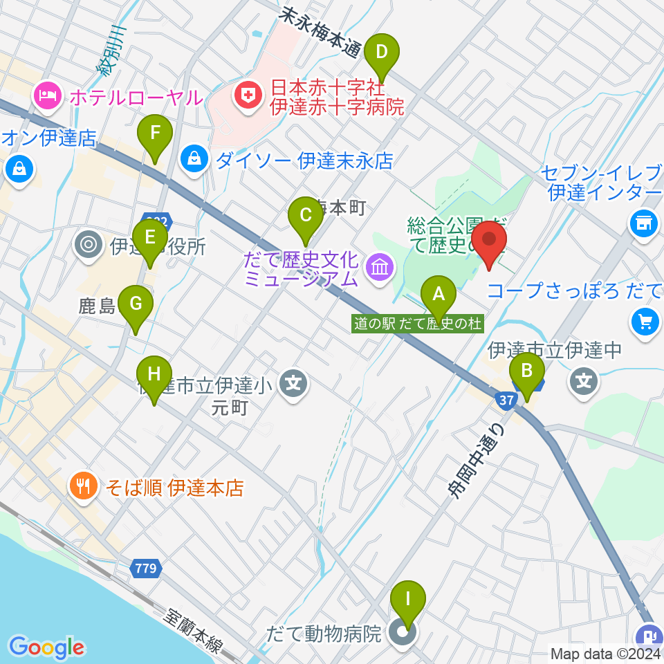 wi-radio（ワイラジオ）周辺のカフェ一覧地図