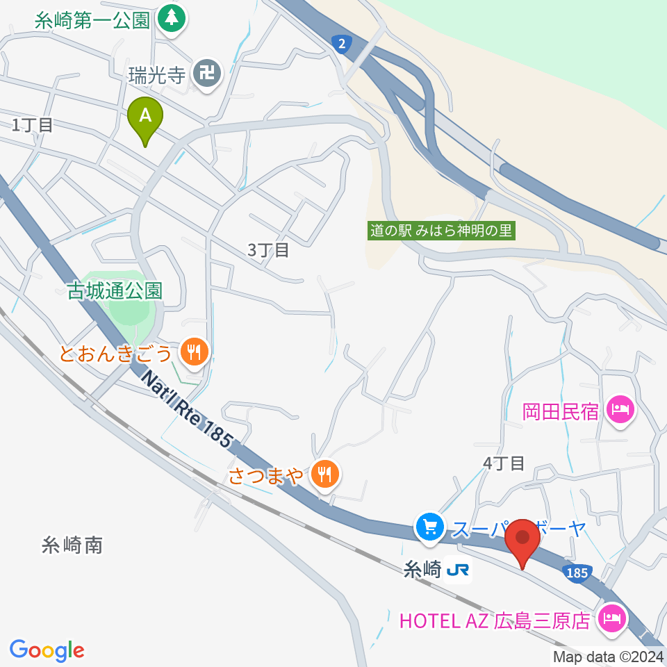 三原博志バイオリン工房周辺のカフェ一覧地図