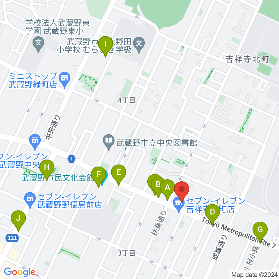 ネイロデザイン周辺のカフェ一覧地図