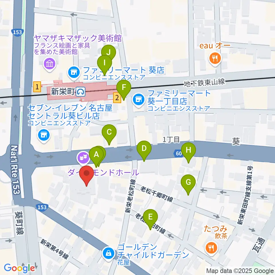 studio KANADiA周辺のカフェ一覧地図