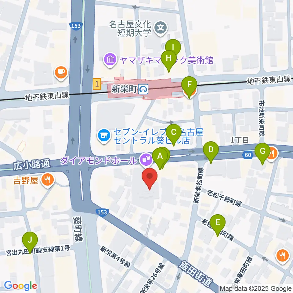 studio KANADiA周辺のカフェ一覧地図