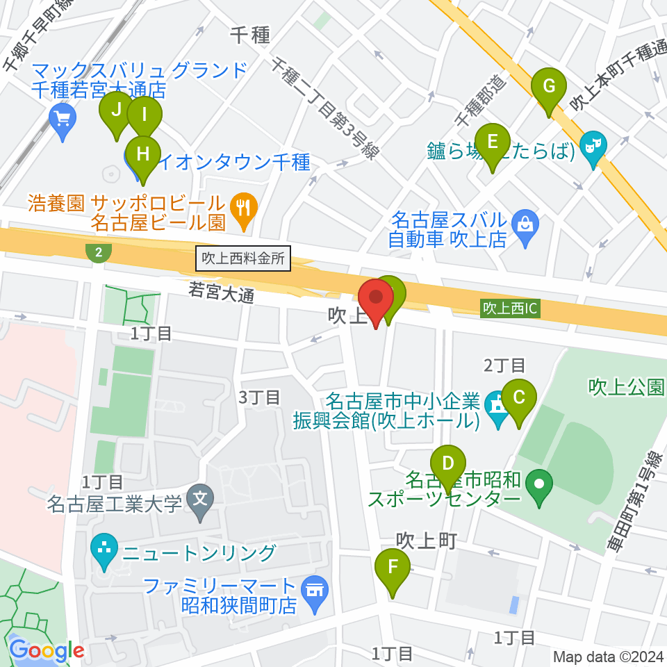 cafe concert エルム周辺のカフェ一覧地図