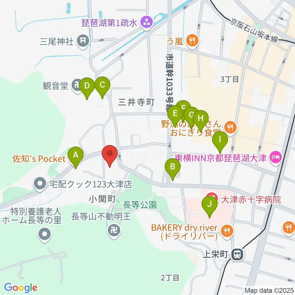 ながらの座・座周辺のカフェ一覧地図