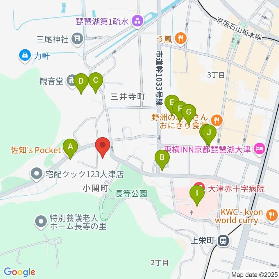 ながらの座・座周辺のカフェ一覧地図