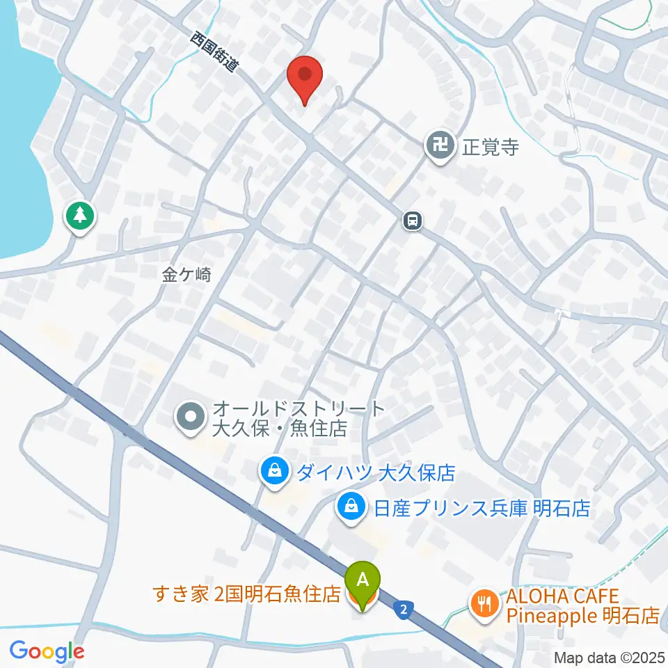 金ヶ崎文化教室周辺のカフェ一覧地図