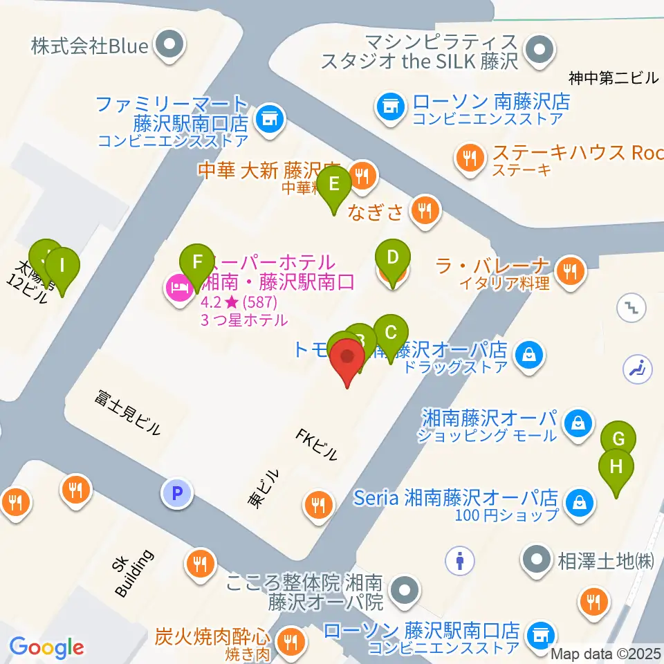 Sound Cafe Bamboo周辺のカフェ一覧地図