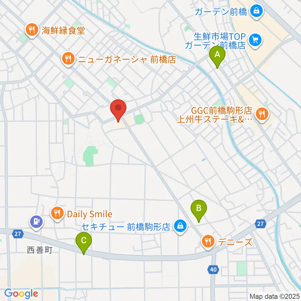 山王ホール周辺のカフェ一覧地図