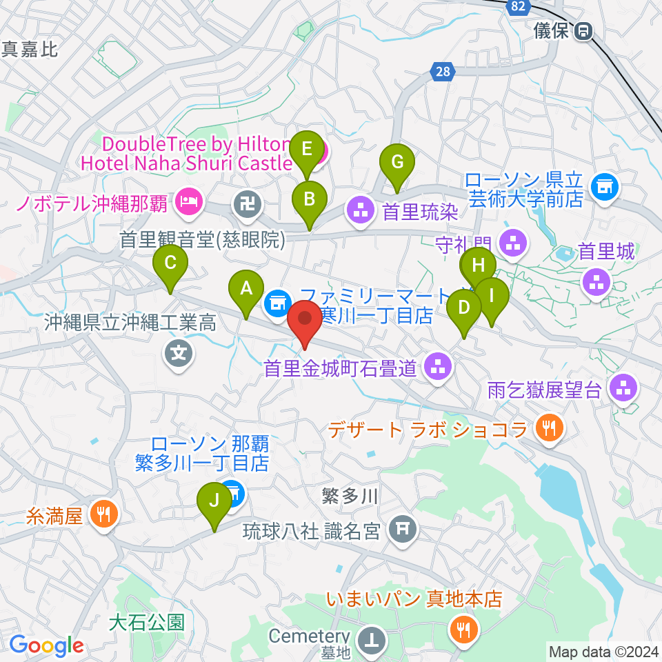 studio SPADES周辺のカフェ一覧地図